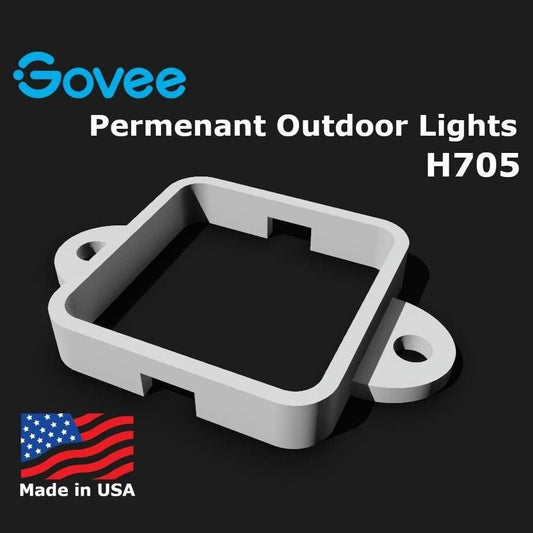 Govee Non-Pro Standard Outdoor Light Mounts H705: Modern Design Brackets