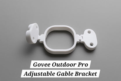 Govee Pro Outdoor Gable Mount: Minimalist Outdoor Peak Hinged Brackets (H706)