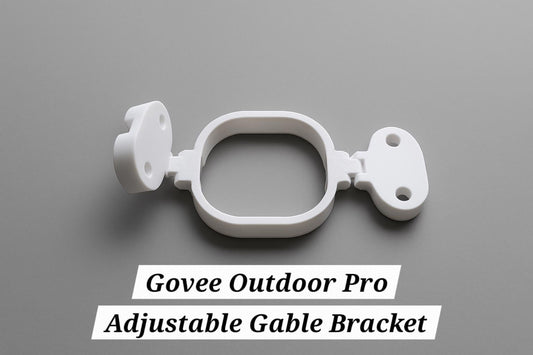 Govee Pro Outdoor Gable Mount: Minimalist Outdoor Peak Hinged Brackets (H706)