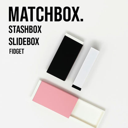 Matchbox Stashbox Slidebox Fidget: Magnetic Magic Fun Storage Box | Maglock