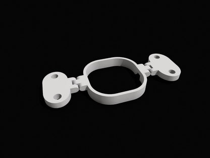 Govee Pro Outdoor Gable Mount: Minimalist Outdoor Peak Hinged Brackets (H706)