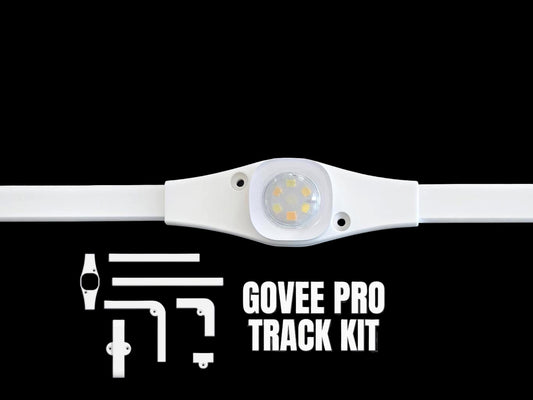 Govee Pro Track System Full Kit: Ultra Low Profile Permanent Outdoor Lights Pro