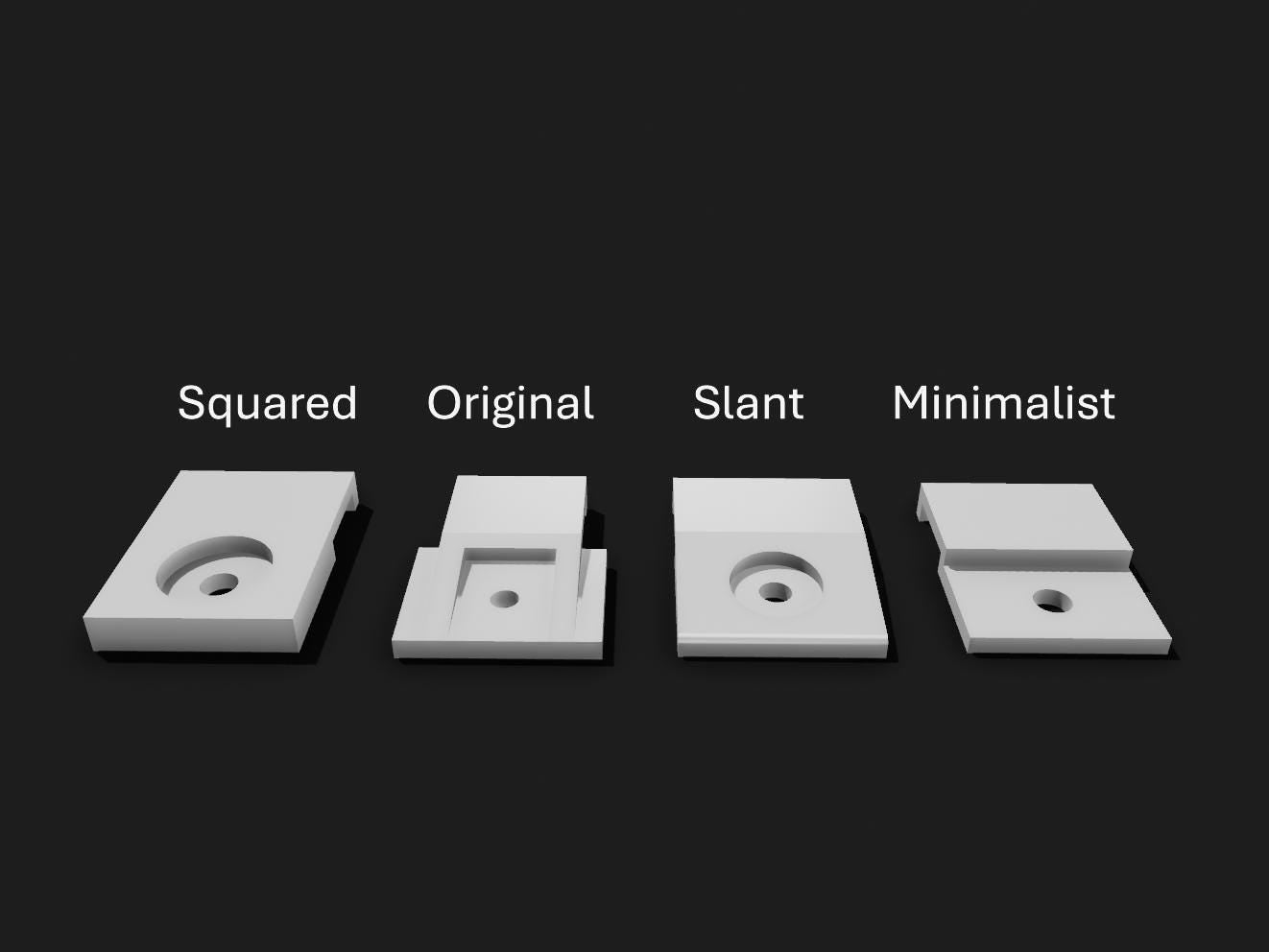 Universal Wire Clips: Govee, Eufy Permanent Lights - 25 Pack - Multiple Design Options